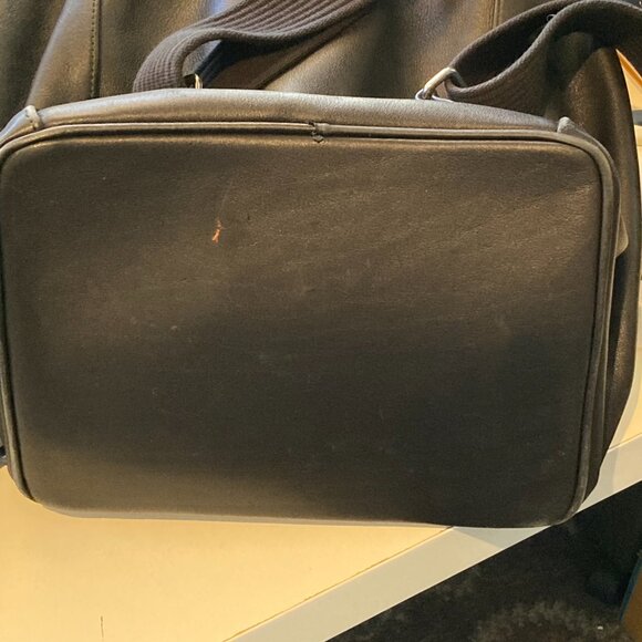 VINTAGE | Large Coach 5408 Black Leather Travel Backpack | Made in 2000 - Picture 12 of 12
